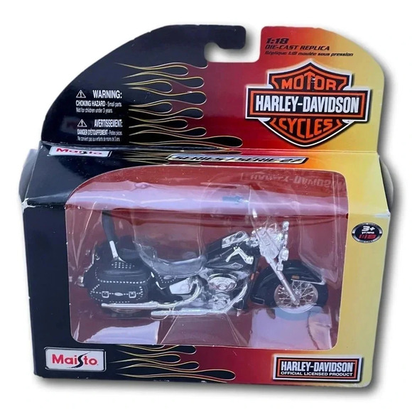 Maisto Harley Davidson Motorcycles Diecast Lot 3 1/18 Series 27  2010 - Picture 2 of 8